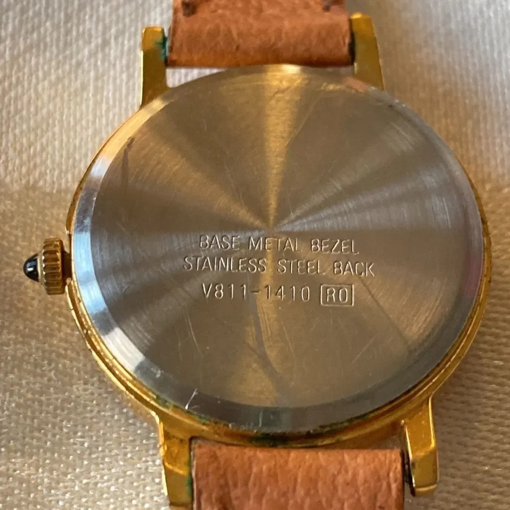 Vintage gold Mickey Mouse watch